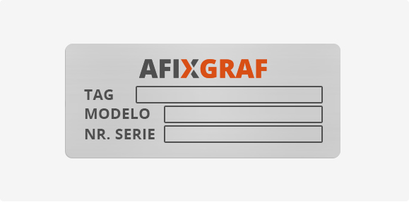 Afixgraf - Placas de Identificação e Placas Numeradas