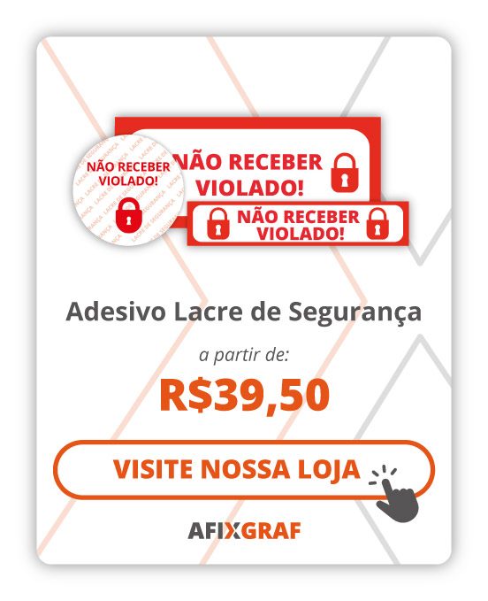 Compre adesivo lacre de segurança