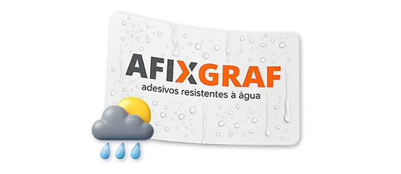 Etiquetas e rótulos resistentes à interpéries - Afixgraf