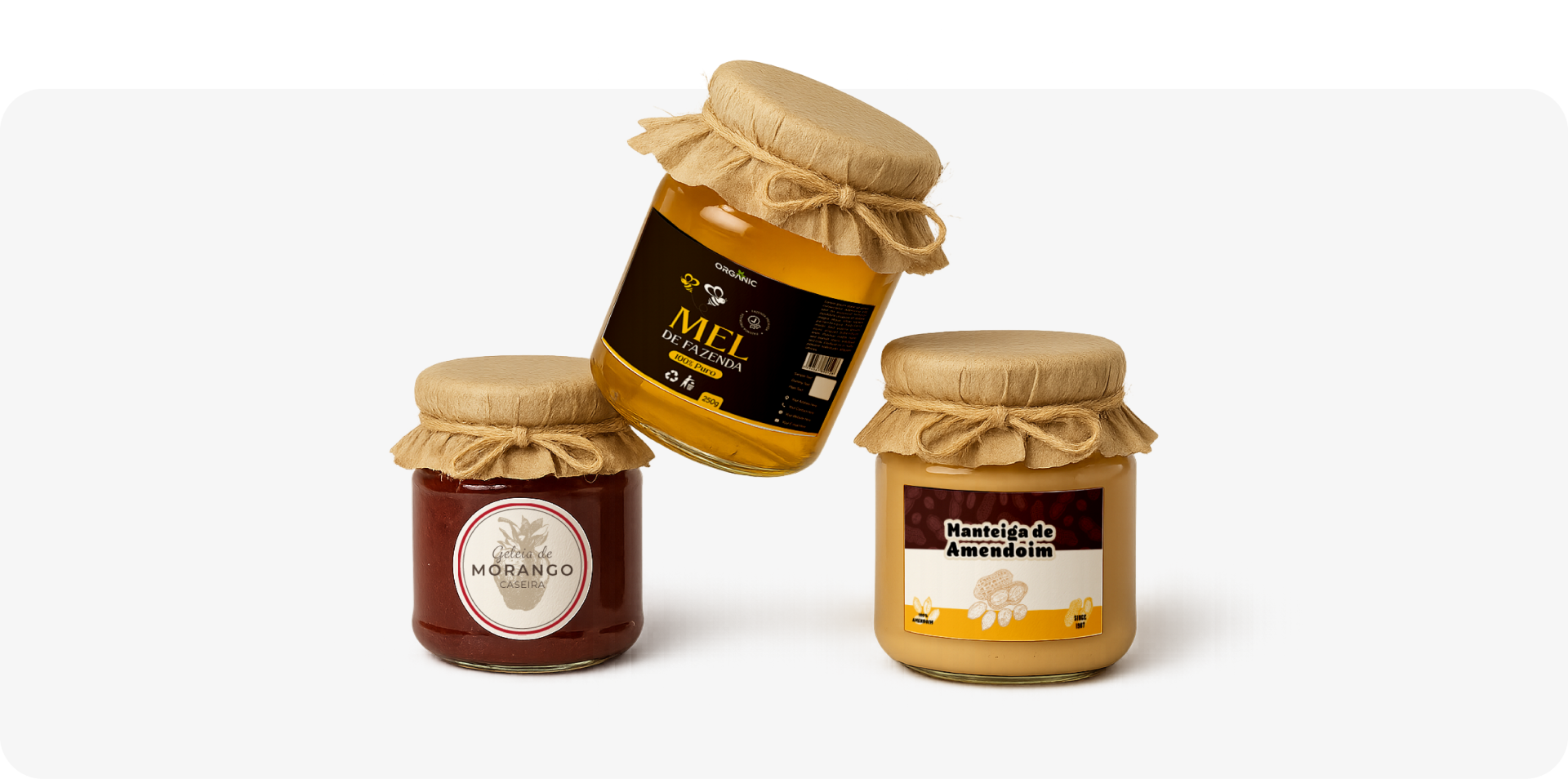 Rótulos para produtos alimentícios 