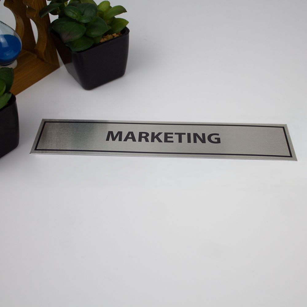 placas para escritórios de sinalização em alúminio,