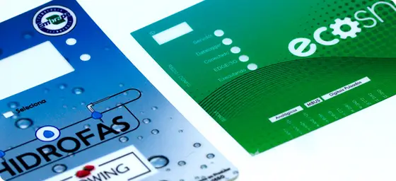 Etiqueta de policarbonato impressa em alta definição | Afixgraf