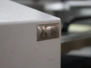 Placa em Aço Inox