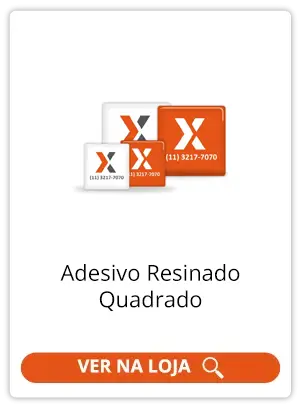 Adesivo Resinado Quadrado - compre online