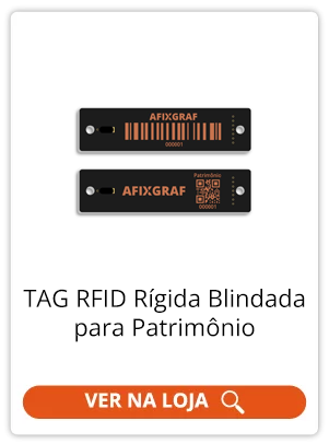 Tag RFID Rígida Blindada para Patrimônio - compre online