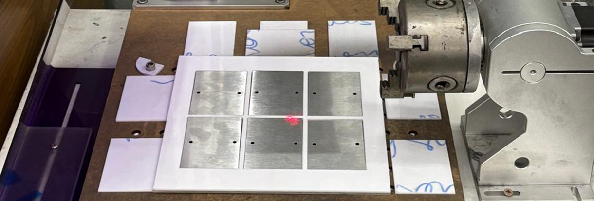 gravação a laser de fibra